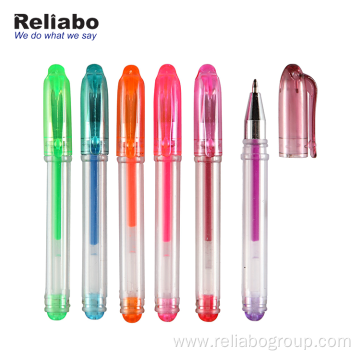 Customized Design Multi-color Mini Glitter Gel Pen